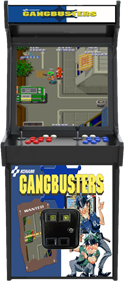 Gang Busters - Arcade - Cabinet Image