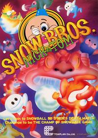 Snow Bros.: Nick & Tom - Advertisement Flyer - Front Image