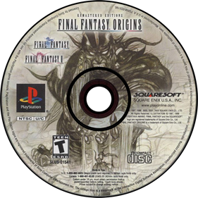 Final Fantasy Origins - Disc Image