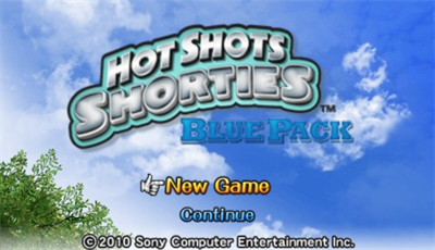 Hot Shots Shorties: Blue Pack - Screenshot - Game Title Image