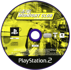 Midnight Club: Street Racing - Disc Image
