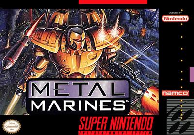Metal Marines - Fanart - Box - Front