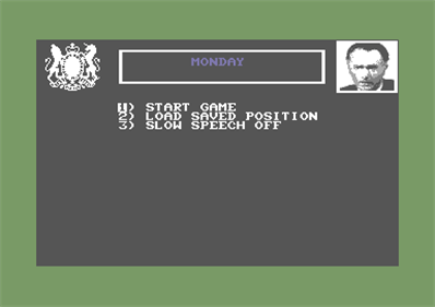 Yes Prime Minister: The Computer Game - Screenshot - Game Select Image