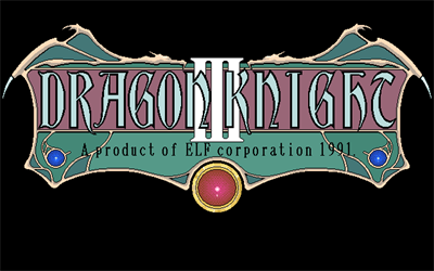 Dragon Knight III - Screenshot - Game Title Image