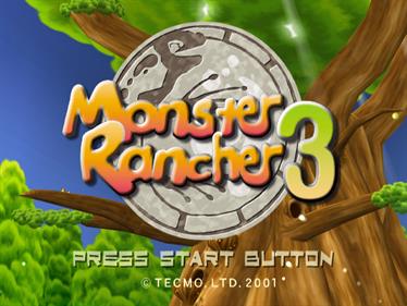 Monster Rancher 3 - Screenshot - Game Title Image