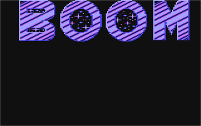 Boom (Markt & Technik) - Screenshot - Game Title Image