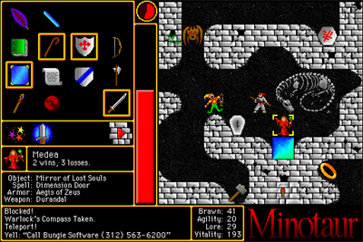 Minotaur: The Labyrinths of Crete - Screenshot - Game Title Image