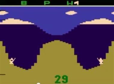 Xonox Double Ender: Artillery Duel/Chuck Norris Superkicks - Screenshot - Gameplay Image