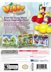 Veggy World - Box - Back Image