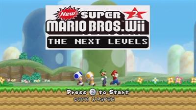 New Super Mario Bros. Wii 2: The Next Levels - Screenshot - Game Title Image