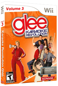 Karaoke Revolution: Glee: Volume 3 - Box - 3D Image