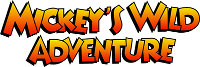 Mickey's Wild Adventure - Clear Logo Image