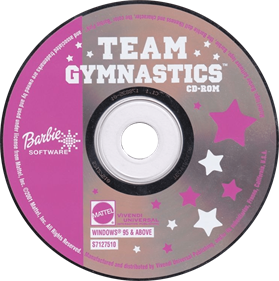 Barbie: Team Gymnastics - Disc Image