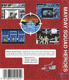 Mayday Squad Heroes - Box - Back Image
