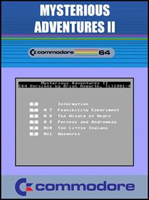 Mysterious Adventures II - Fanart - Box - Front Image