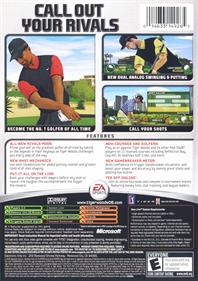 Tiger Woods PGA Tour 06 - Box - Back Image