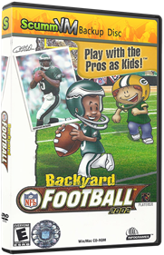 Backyard Football 2002 - Box - 3D