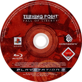 Turning Point: Fall of Liberty - Disc Image