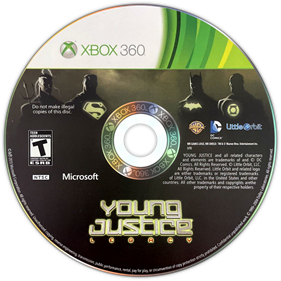 Young Justice: Legacy - Disc Image