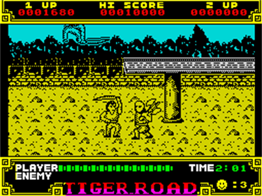 Tiger Road - Screenshot - Gameplay Image