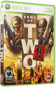 Army of Two: The 40th Day - Box - 3D Image