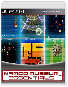 Namco Museum Essentials - Box - Front - Reconstructed