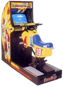 Enduro Racer - Arcade - Cabinet Image