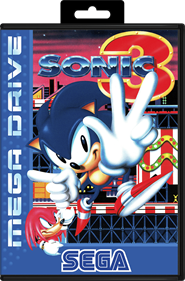 Sonic the Hedgehog 3 - Box - Front - Reconstructed Image