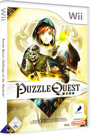 Puzzle Quest: Challenge of the Warlords - Box - 3D Image