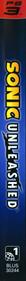 Sonic Unleashed - Box - Spine Image