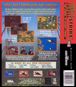 Jungle Strike: The Sequel to Desert Strike - Box - Back - Reconstructed Image