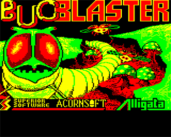 Bug Blaster - Screenshot - Game Title Image