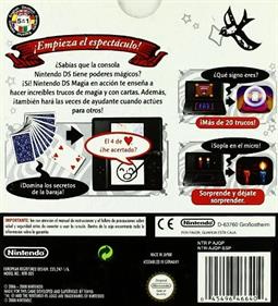 Master of Illusion - Box - Back Image