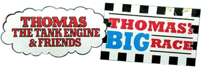 Thomas the Tank Engine & Friends: Thomas's Big Race - Clear Logo Image
