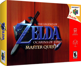 The Legend of Zelda: Ocarina of Time Master Quest - Box - 3D Image