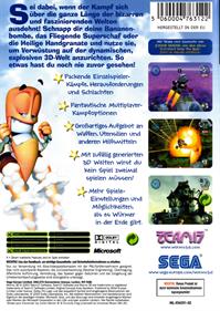 Worms 3D - Box - Back Image