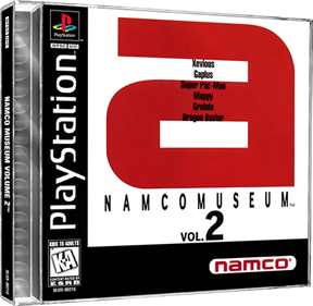 Namco Museum Vol. 2 - Box - 3D Image