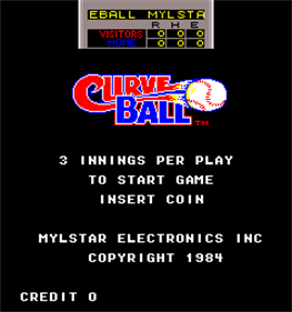 Curve Ball - Screenshot - Game Title Image