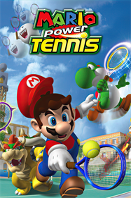 Mario Power Tennis - Fanart - Box - Front
