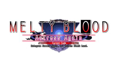 Melty Blood Actress Again Current Code - Clear Logo Image