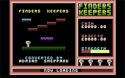 Finders Keepers - Screenshot - Game Title Image
