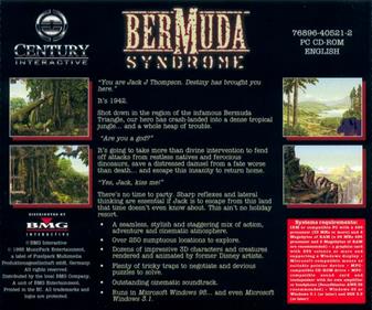 Bermuda Syndrome - Box - Back Image