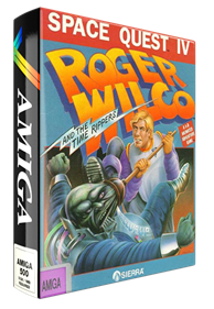 Space Quest IV: Roger Wilco and the Time Rippers - Box - 3D Image