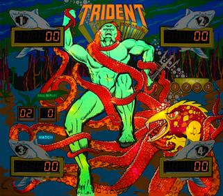 Trident - Arcade - Marquee Image