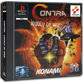 Contra: Legacy of War - Box - 3D Image