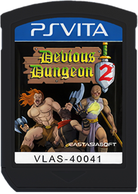 Devious Dungeon 2 - Fanart - Cart - Front Image