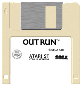 Out Run - Fanart - Disc Image