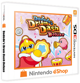 Dedede's Drum Dash Deluxe - Box - 3D Image