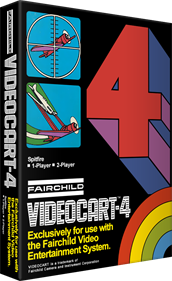 Videocart-4: Spitfire - Box - 3D Image