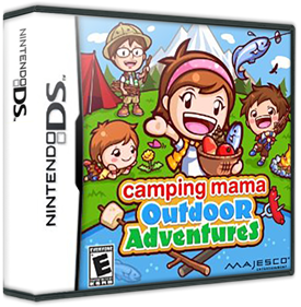 Camping Mama: Outdoor Adventures - Box - 3D Image